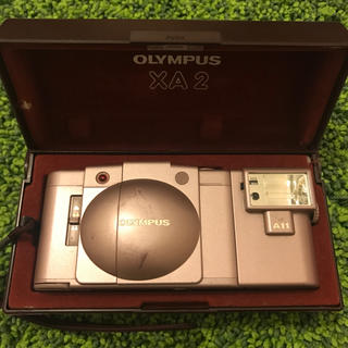 オリンパス(OLYMPUS)の美品 OLYMPUS XA 2 オリンパスコンパクトフィルムカメラ ピンク(フィルムカメラ)