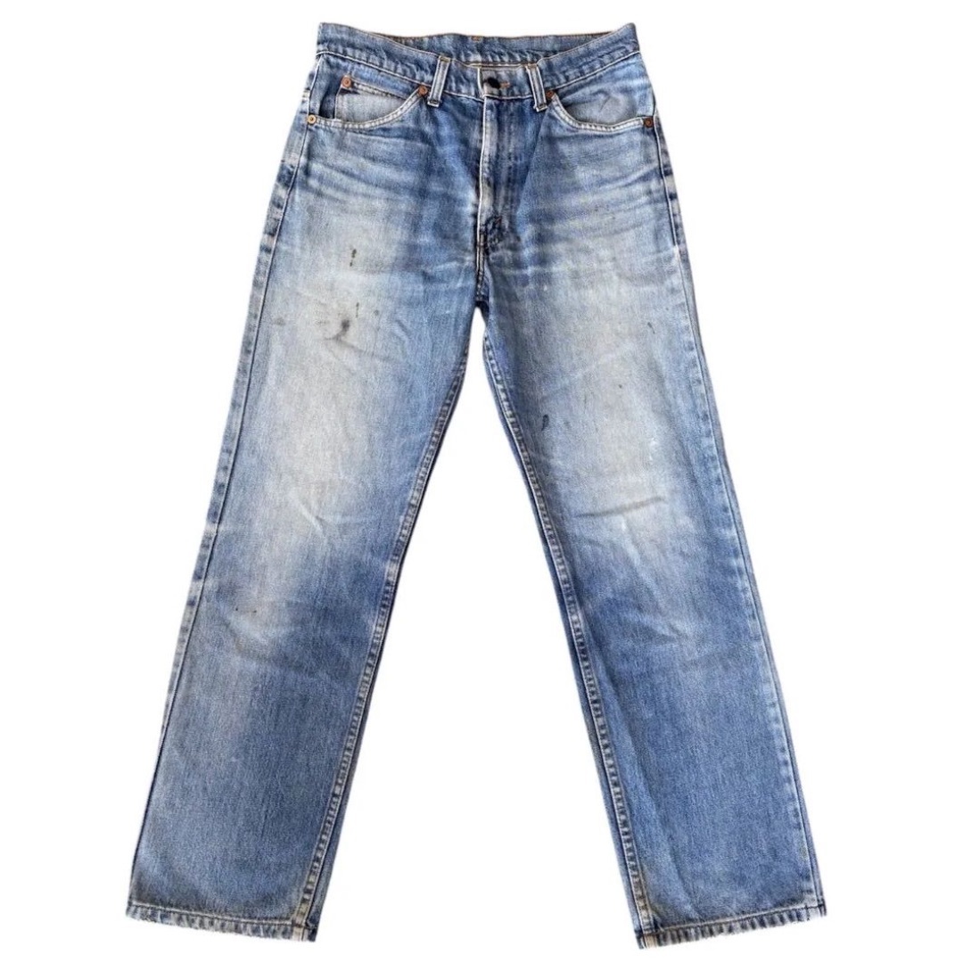Levi's - リーバイス Levi's ■【 80‘s Vintage 513-0217 Denim Pants 】ヴィンテージ オレンジタブ ストレート デニム パンツ