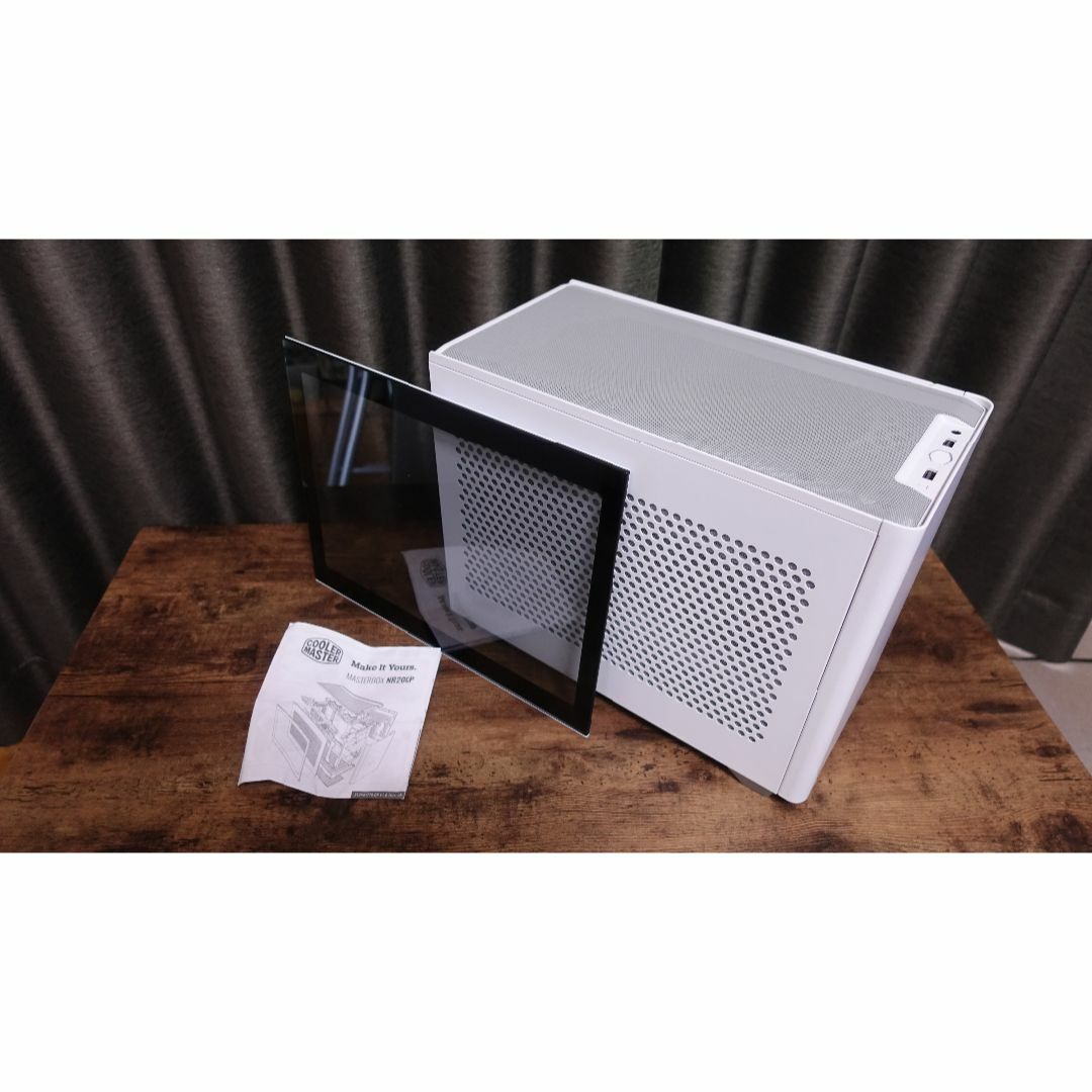 COOLER MASTER - Cooler Master MasterBox NR200P強化ガラスパネル付属