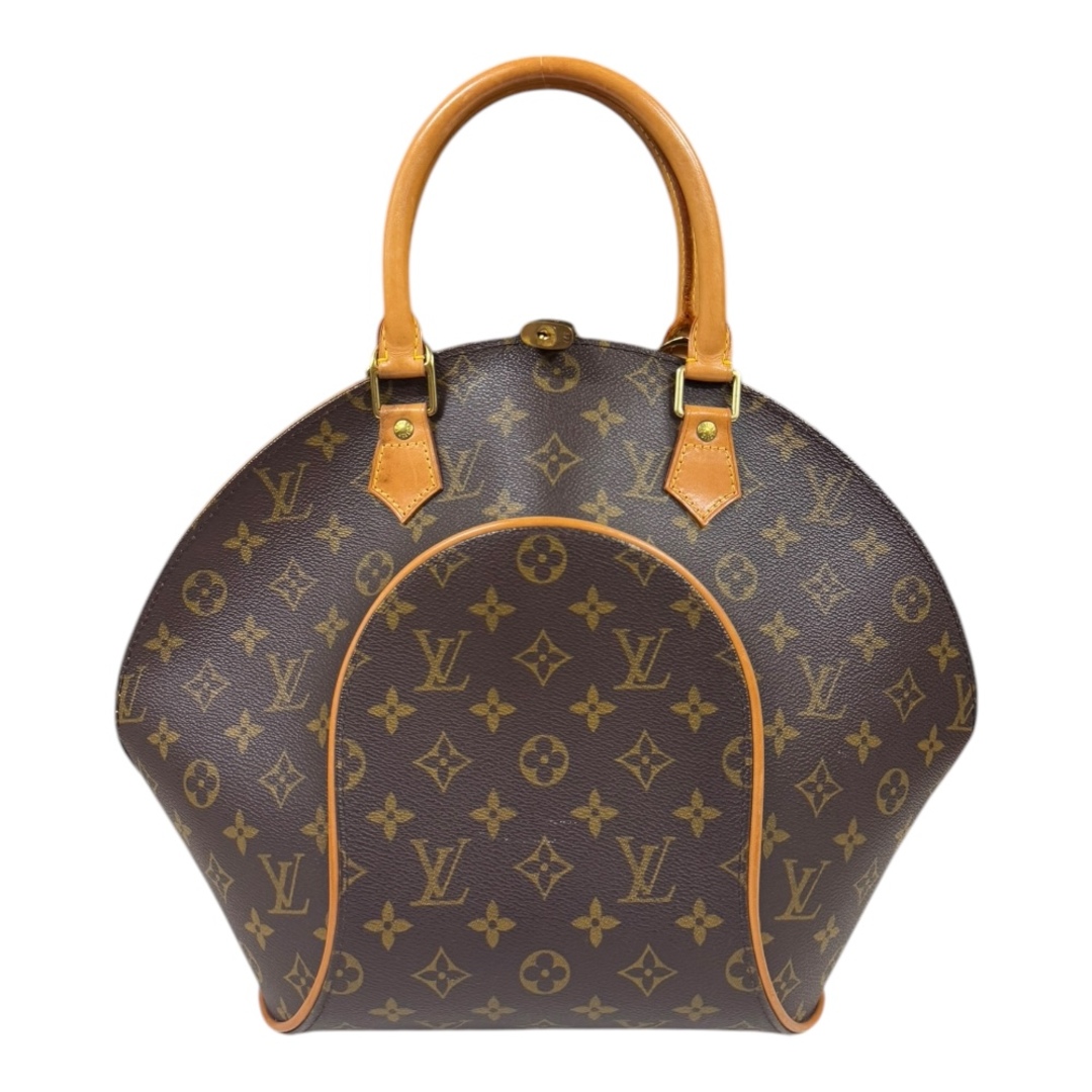 LOUIS VUITTON - ルイヴィトン エリプスMM モノグラム ハンドバッグ モノグラムキャンバス M51126 ブラウン レディース LOUIS VUITTON  中古