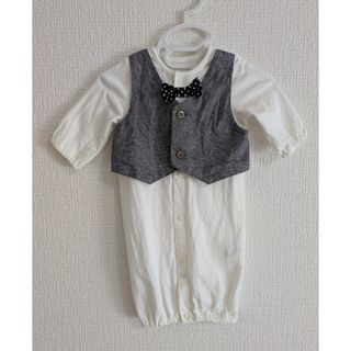 【美品】ロンパース　フォーマル　新生児　お宮参り　セレモニー
