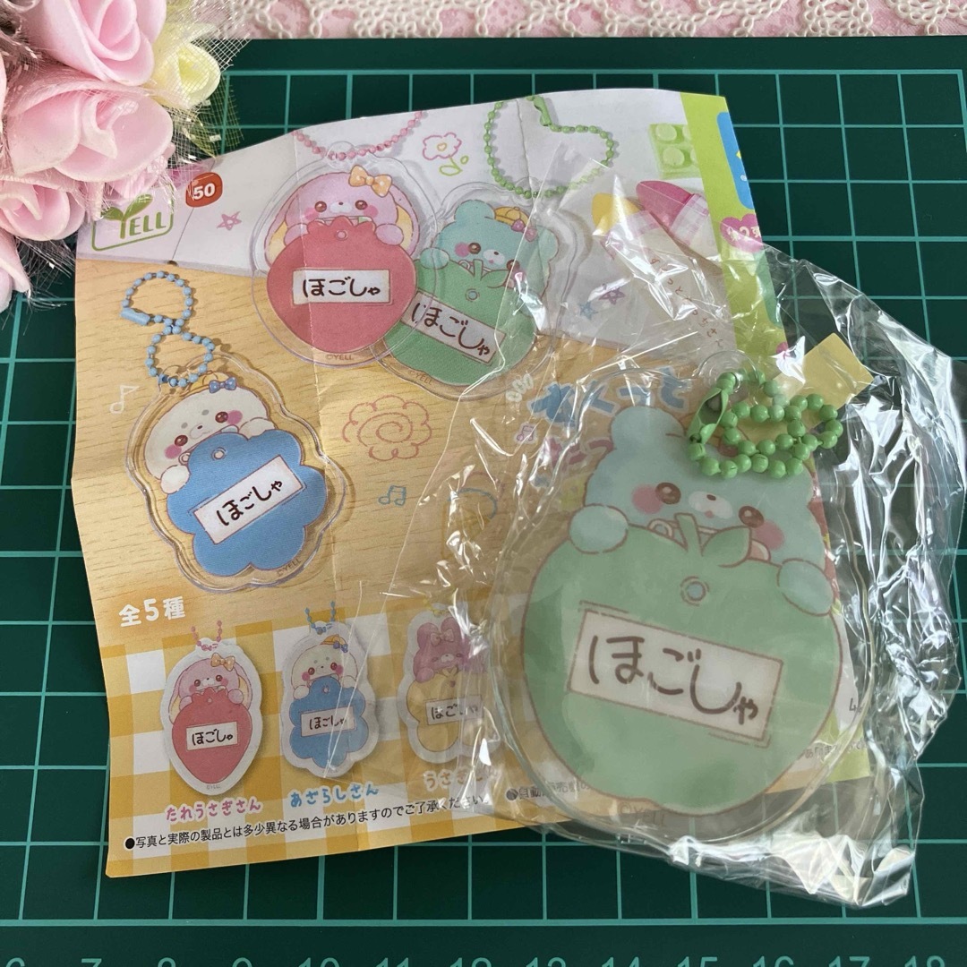 すくっとたっちさん おなまえきーほるだー くまさん エンタメ/ホビーのおもちゃ/ぬいぐるみ(キャラクターグッズ)の商品写真