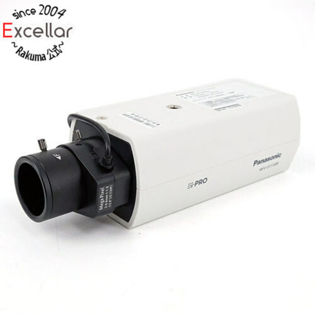 Panasonic(パナソニック)の【新品(開封のみ)】 Panasonic製 屋内HDボックスネットワークカメラ(レンズ付) WV-S1110VRJ スマホ/家電/カメラのスマホ/家電/カメラ その他(防犯カメラ)の商品写真