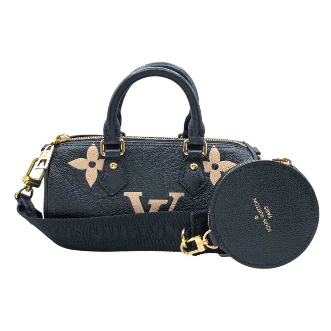 LOUIS VUITTON - 　ルイ・ヴィトン LOUIS VUITTON パピヨンBB M45980 ブラック  モノグラム・アンプラント レディース ショルダーバッグ
