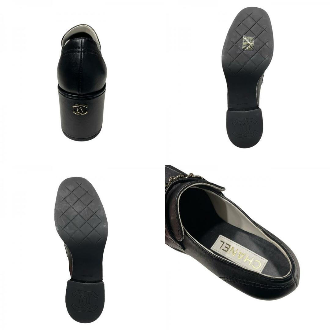 CHANEL ココマーク ローファー シャネル CHANEL ココマークチェーンヒールローファー G45142