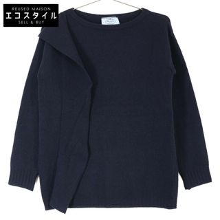 PRADA - レア美品✨プラダ クルーネックニット カシミヤ混 ロゴ PRADA - レア美品✨プラダ クルーネックニット カシミヤ混 ロゴ