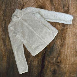 ユニクロ(UNIQLO)の1420 　UNIQLO　ジャケット　フリース　ボア　フルジップ　【S】(ブルゾン)