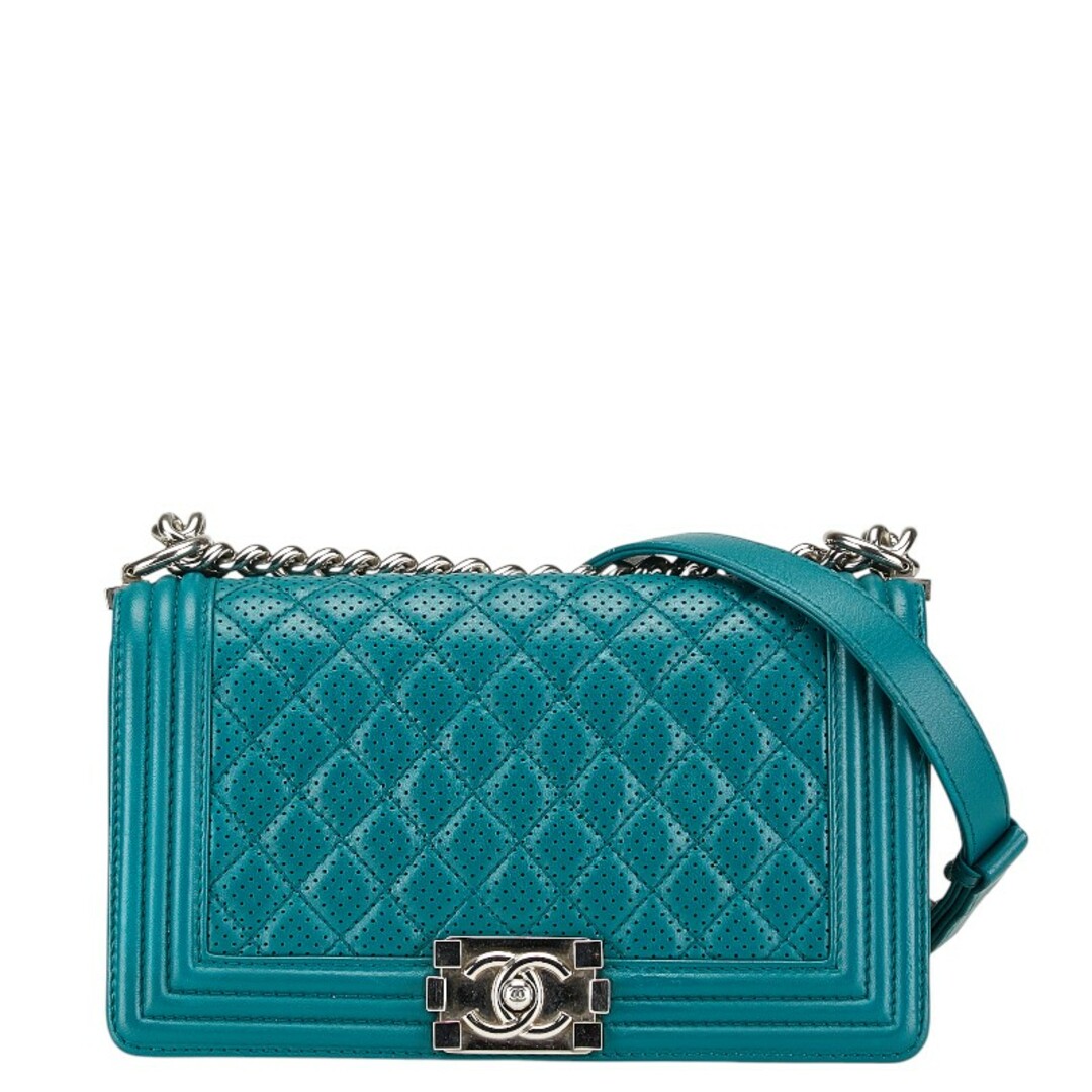 CHANEL - シャネル マトラッセ ボーイシャネル25 ココマーク チェーン ショルダーバッグ ラムスキン レディース CHANEL 【1-0198319】