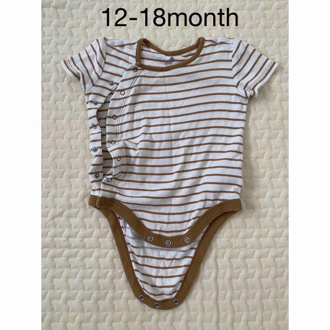 babyGAP(ベビーギャップ)のくまロンパース キッズ/ベビー/マタニティのベビー服(~85cm)(ロンパース)の商品写真