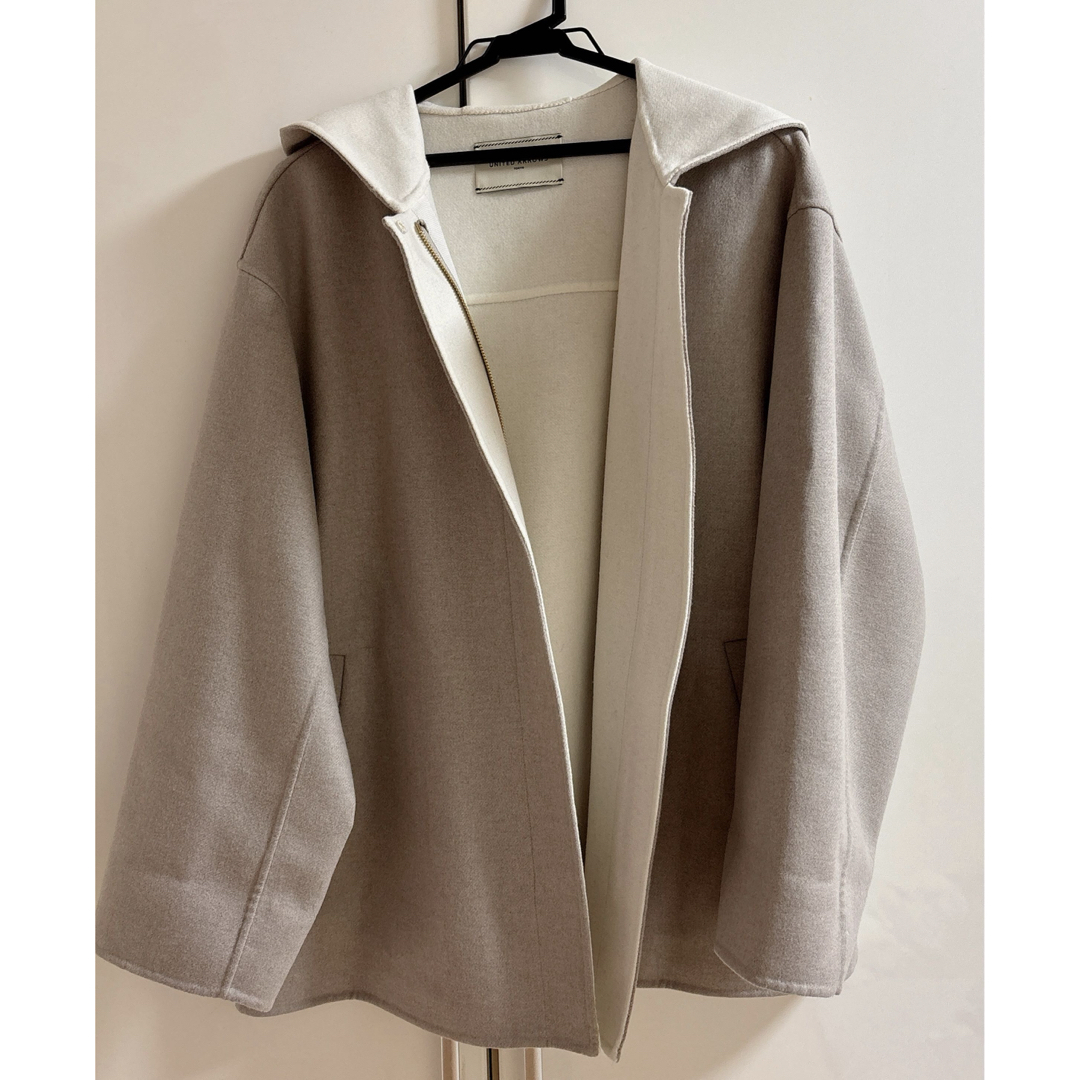 UNITED ARROWS - ユナイテッドアローズ メルトン　リバーフードコート