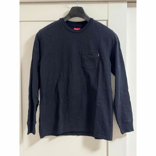 Supreme - 25SS Supreme Small Box L/S Tee キムタク ブラックの Supreme - 25SS Supreme Small Box L/S Tee キムタク ブラックの