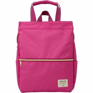 12L大容量❣デルデ トートバッグ ハンドバッグ リュック 2WAY ピンク(リュック/バックパック)