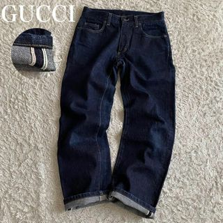 GUCCI - GUCCI Dirty Denim size30 デニムパンツ size30の通販 GUCCI - GUCCI Dirty Denim size30 デニムパンツ size30の通販