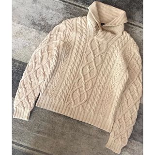 RRL - L'homme Raffine スキー柄 カウチンニット カーディガンの RRL - L'homme Raffine スキー柄 カウチンニット カーディガンの