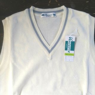 新品 ベスト M 学生服 男女兼用 ニット(ベスト/ジレ)