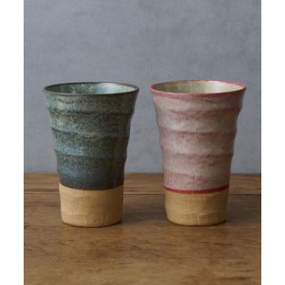 美濃焼 - 【新品・未使用】美濃窯変　タンブラーペア 木箱入り