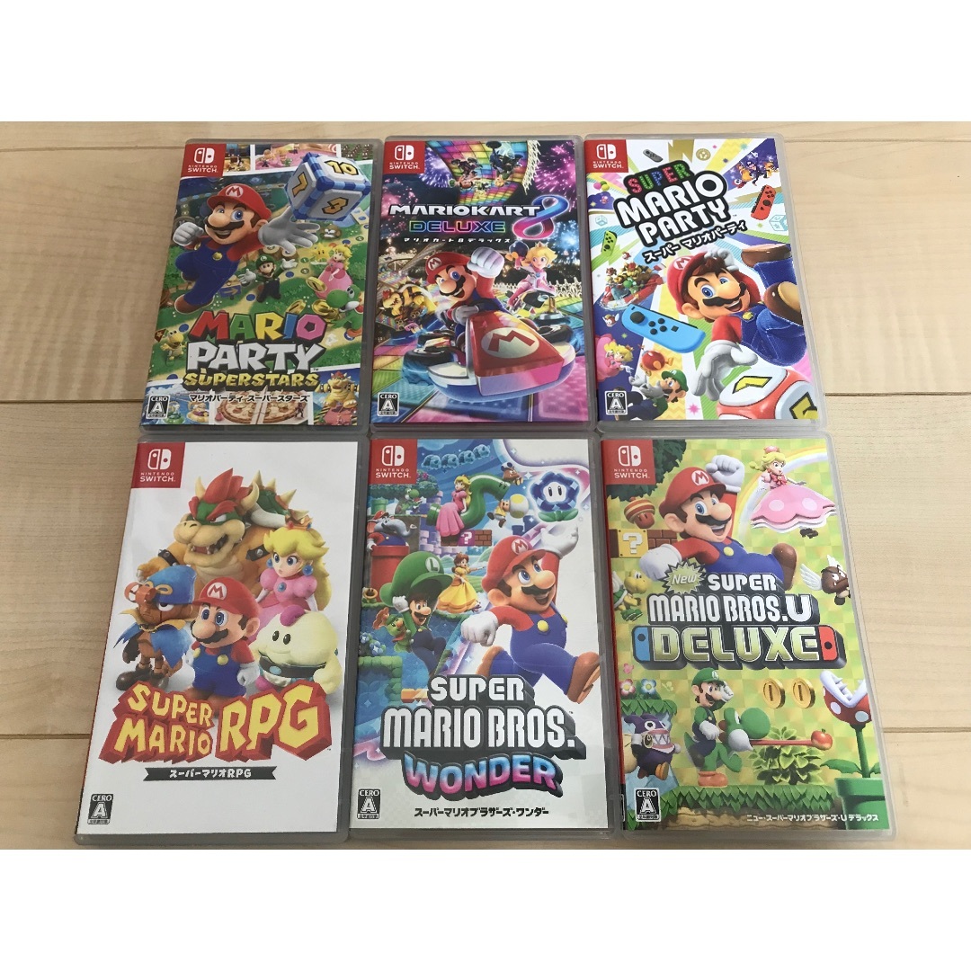 Nintendo Switch - ✨マリオづくし6本セット✨即日発送可