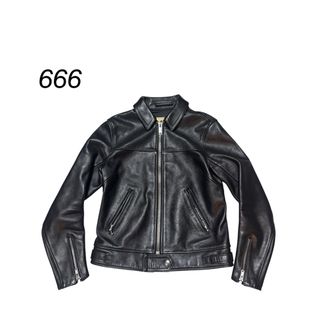 666 - 日本製!666 LJM-8 ライダース ダークブルー サイズ:34の 666 - 日本製!666 LJM-8 ライダース ダークブルー サイズ:34の