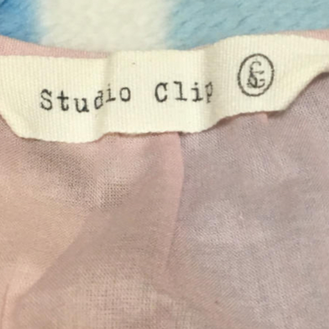 STUDIO CLIP(スタディオクリップ)の【studio clip】ブラウス　薄ピンク レディースのトップス(シャツ/ブラウス(半袖/袖なし))の商品写真