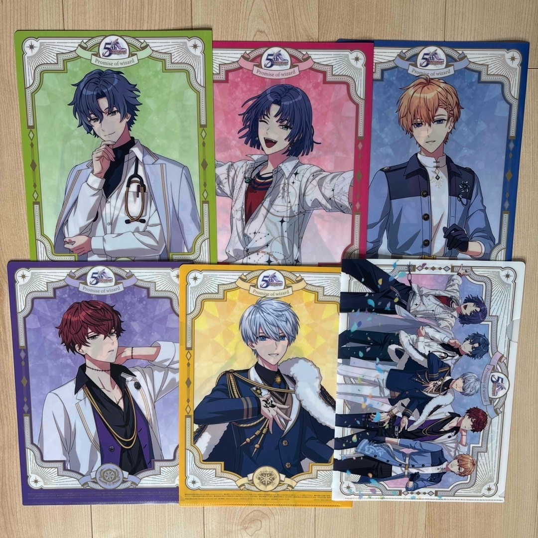 魔法使いの約束 クリアファイル コンプリート 全6種セット エンタメ/ホビーのアニメグッズ(クリアファイル)の商品写真