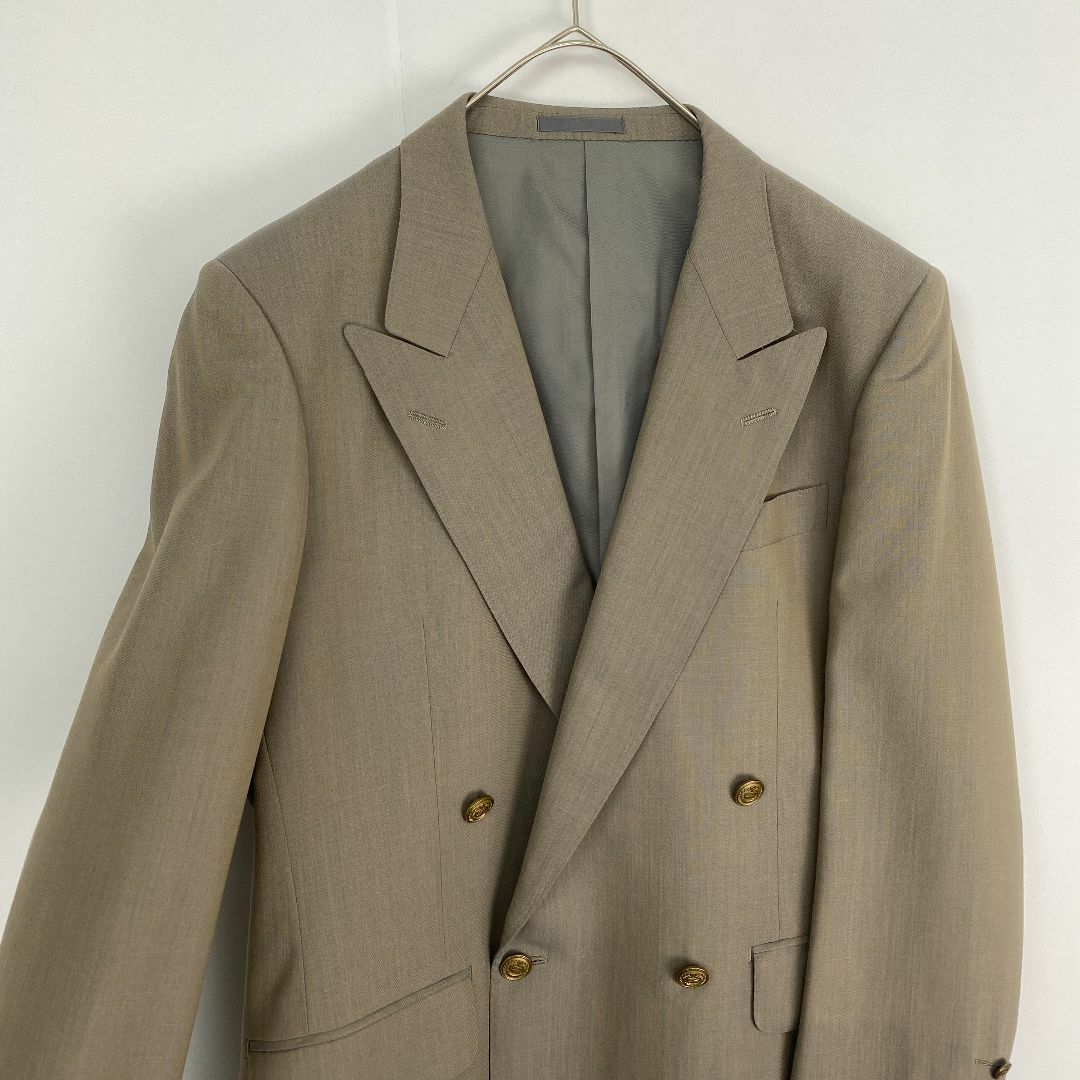 Burberry London セットアップ　スーツ　シルク　銀ボタン　AB5 msta75746_1.jpg