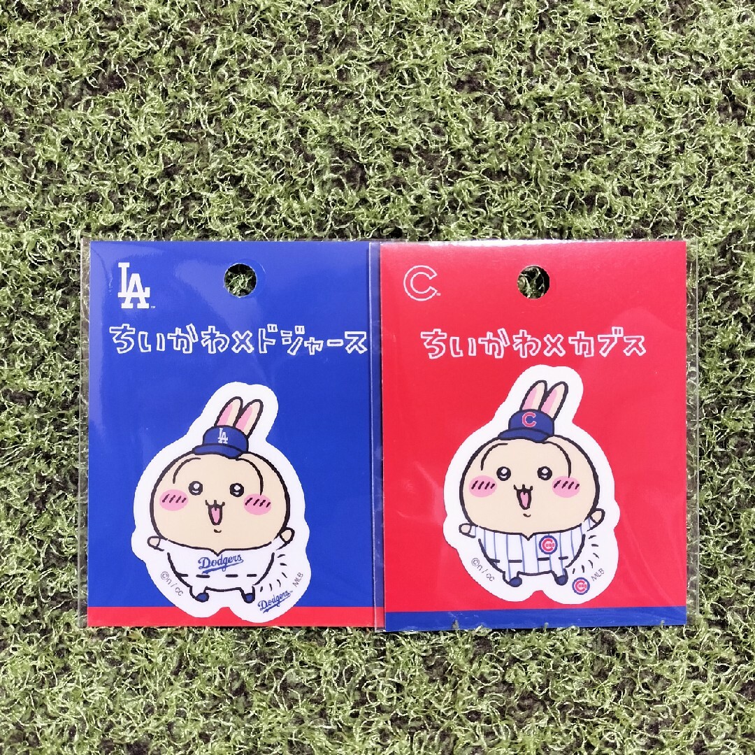 ちいかわ(チイカワ)のちいかわ うさぎ シール mlb エンタメ/ホビーのおもちゃ/ぬいぐるみ(キャラクターグッズ)の商品写真