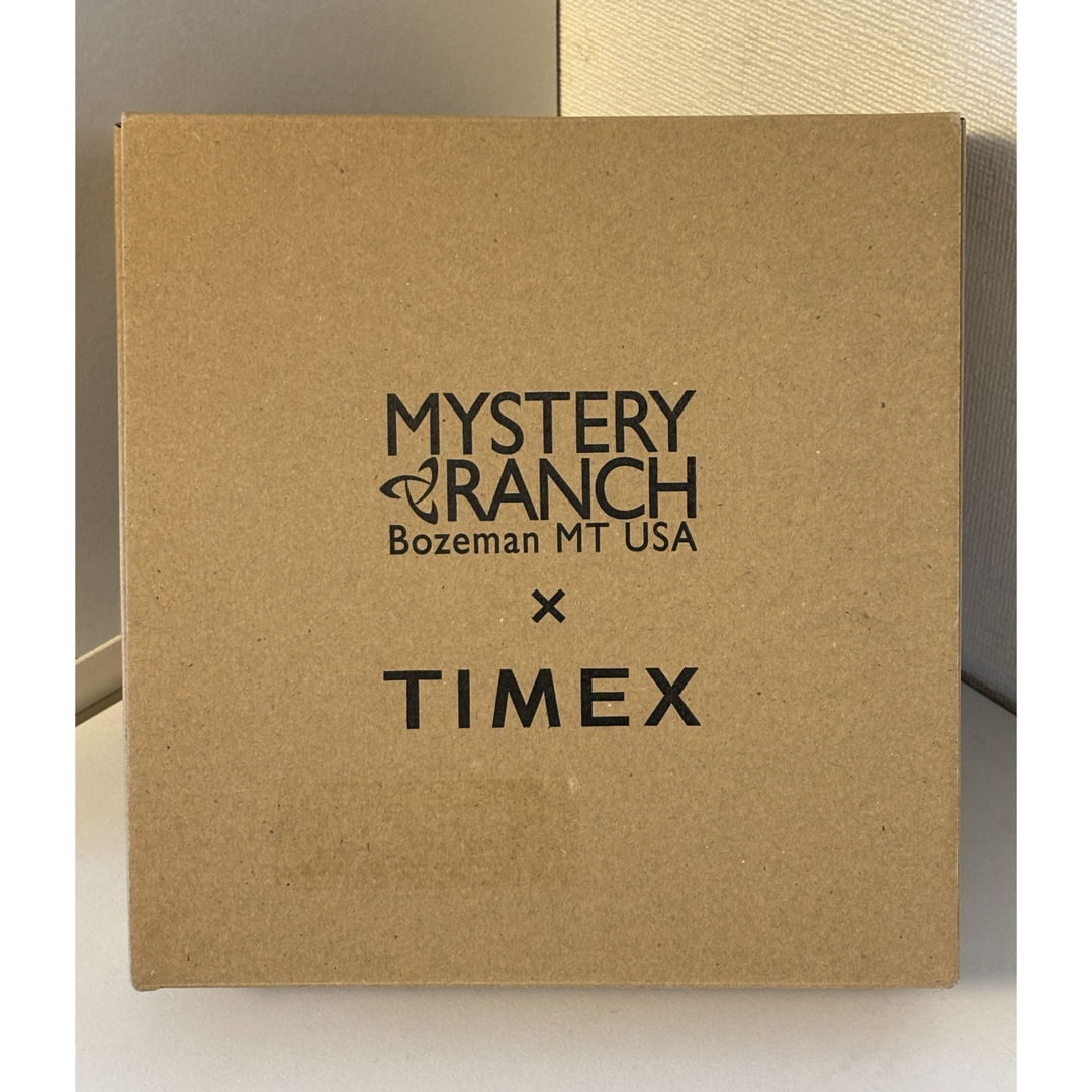 TIMEX(タイメックス)のTIMEX/限定/ミステリーランチ/コラボ/時計/デイト/別注/箱付/ミリタリー メンズの時計(腕時計(アナログ))の商品写真