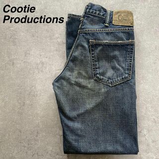 Cootie Productions ストレートデニム　ヒゲ　程よい色落ちW32(デニム/ジーンズ)