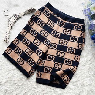 GUCCI - GUCCI adidas ハーフパンツ ネイビー ブルー 3L XXLの GUCCI - GUCCI adidas ハーフパンツ ネイビー ブルー 3L XXLの