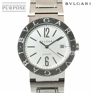 BVLGARI - 【OH済】ブルガリ メンズ 腕時計 AL38TA 自動巻 黒/白 BVLGARI - 【OH済】ブルガリ メンズ 腕時計 AL38TA 自動巻 黒/白