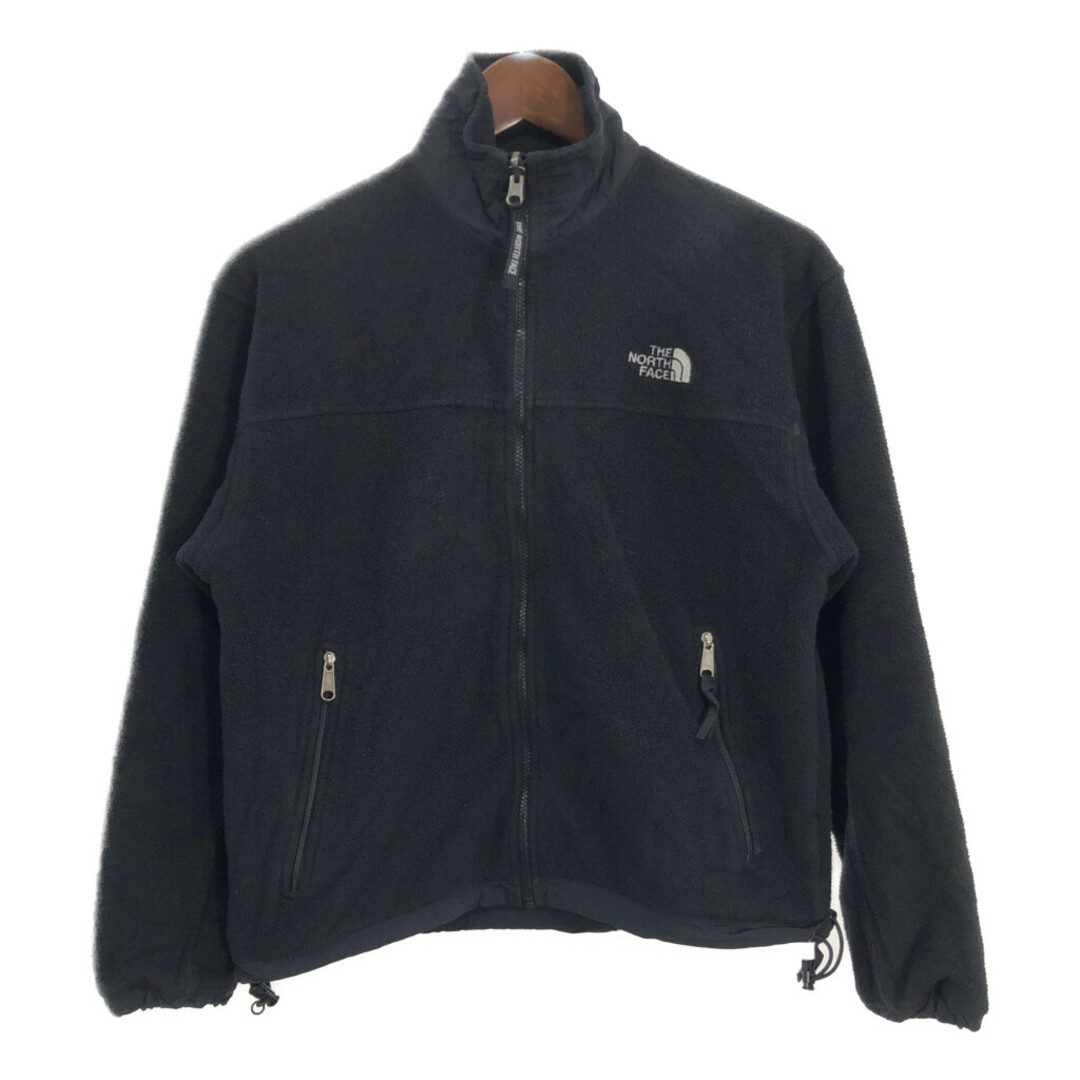 THE NORTH FACE - THE NORTH FACE ノースフェイス フリースジャケット アウトドア ブラック（レディース M ）中古 古着 T3419