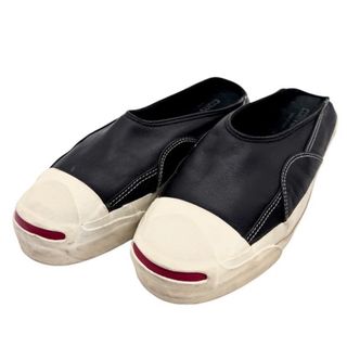 コンバース(CONVERSE)のコンバース converse ■【 90‘s Vintage Made in USA Original Jack Purcell Mule Leather Sneakers 】ヴィンテージ USA製 オリジナル ジャックパーセル ミュール レザー スニーカー(スニーカー)