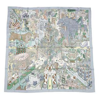 HERMES - ☆2426 HERMES スカーフ カレ90 Cosmos 宇宙観 42×42の HERMES - ☆2426 HERMES スカーフ カレ90 Cosmos 宇宙観 42×42の