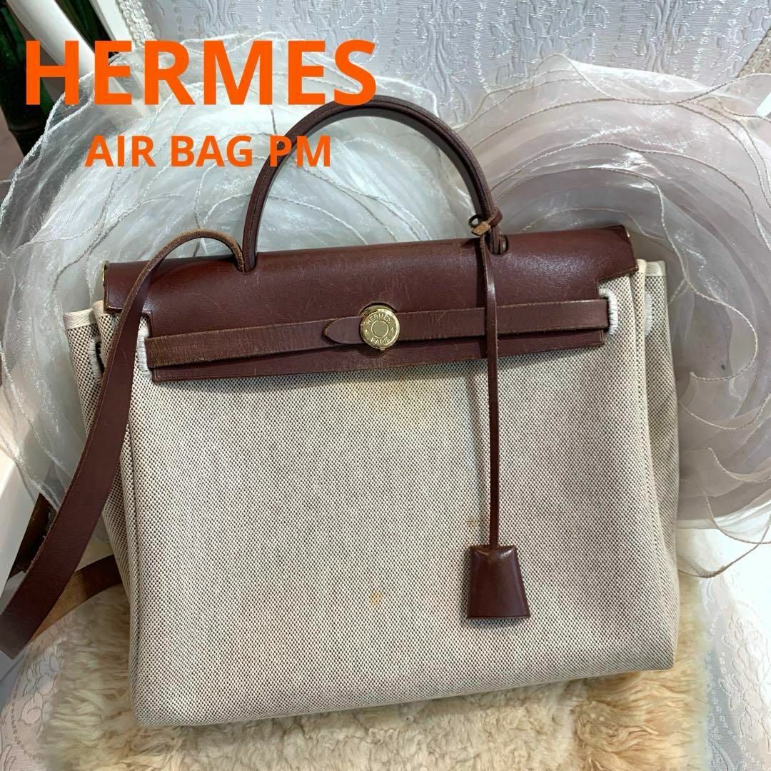 HERMES - ☆人気☆HERMES エールバッグPM 2WAY ショルダーバッグ ⬜︎E刻印