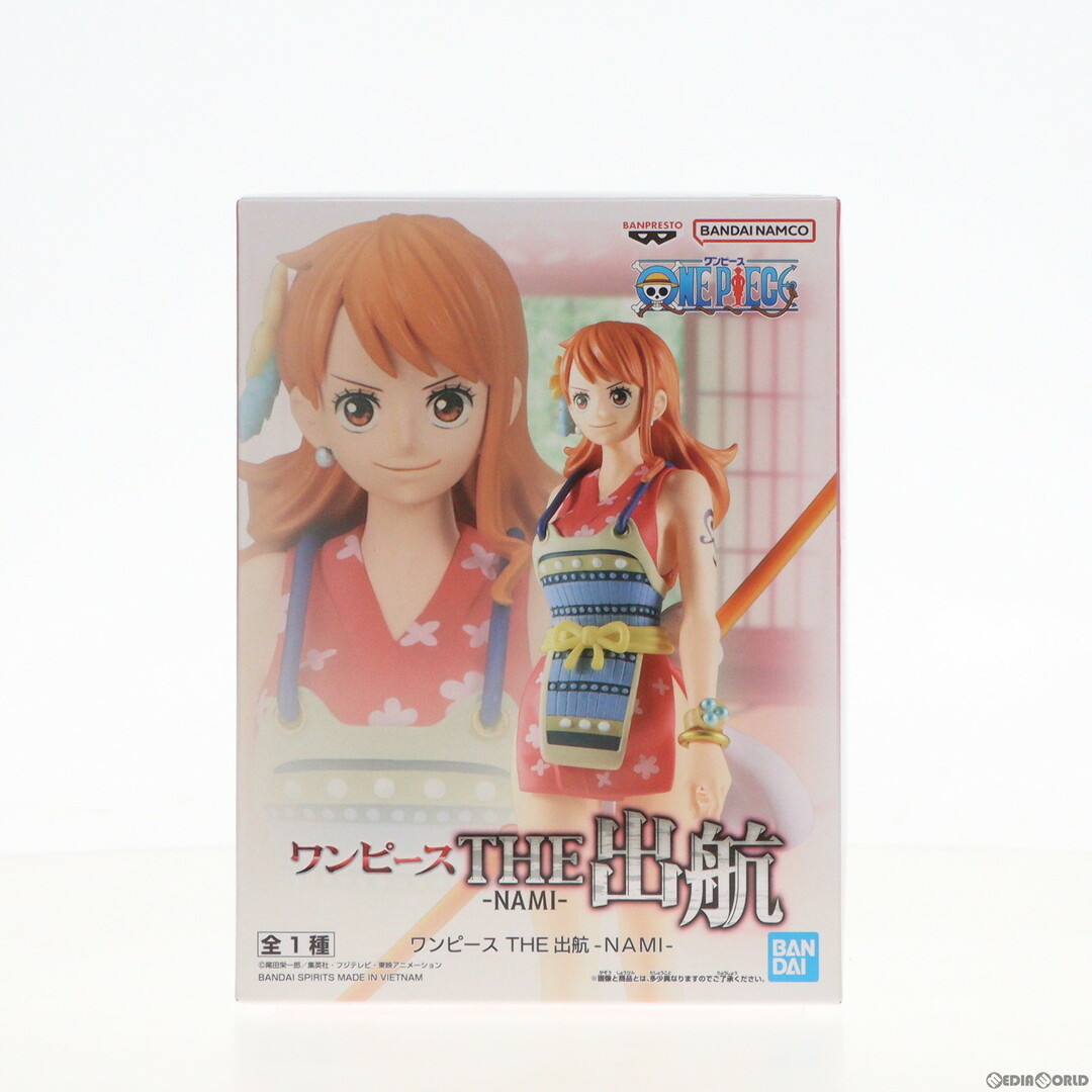 BANPRESTO(バンプレスト)のナミ ワンピース THE出航-NAMI- ONE PIECE フィギュア プライズ(2650634) バンプレスト エンタメ/ホビーのフィギュア(アニメ/ゲーム)の商品写真