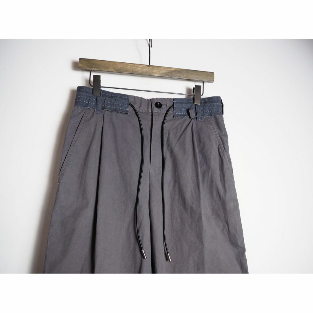 Sacai サカイ ドローストリング コットン ワイド パンツ 307P△