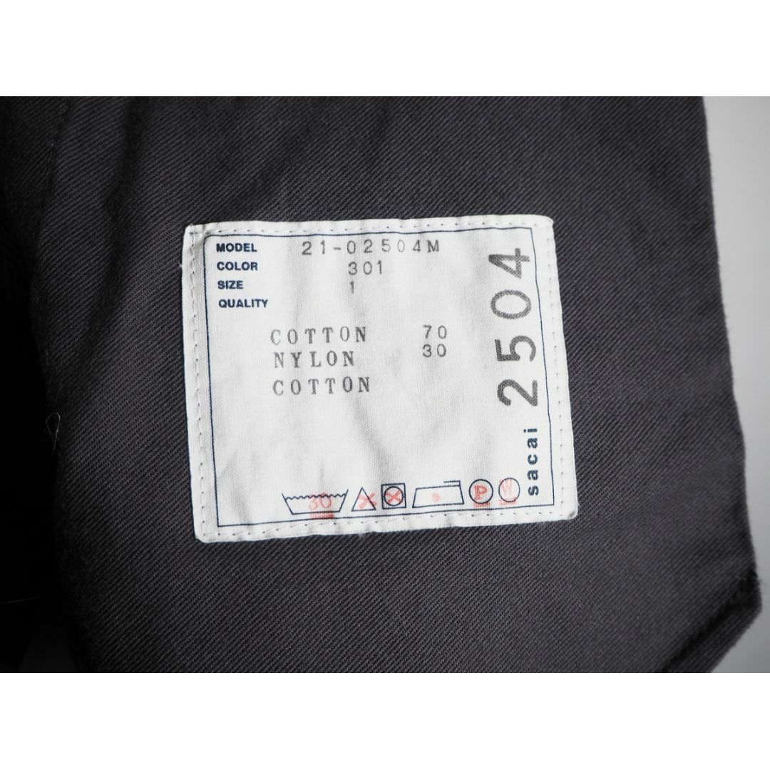 sacai - 【美品】 sacai / サカイ | ドローストリング オーバー