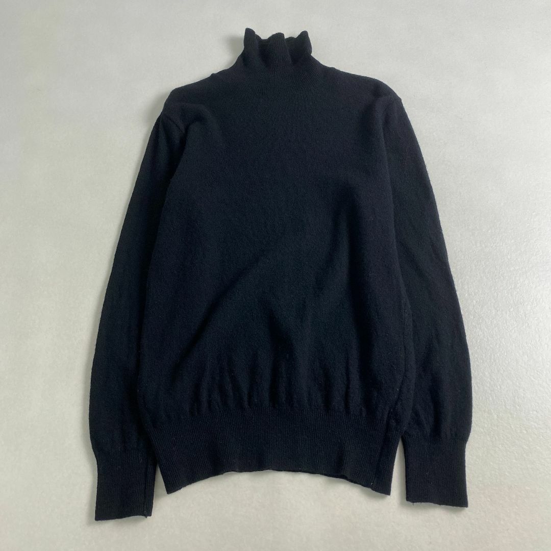 tricot COMME des GARCONS - トリココムデギャルソン　ニット　セーター　タートルネック　黒　ウール