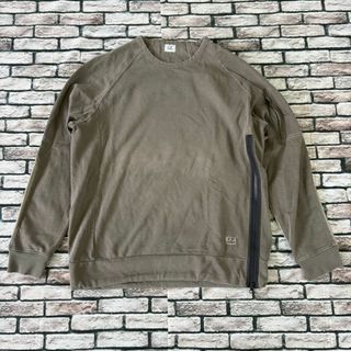 シーピーカンパニー(C.P. Company)のC.P.COMPANY シーピーカンパニー★サイドジップ切替スウェットカットソー(スウェット)