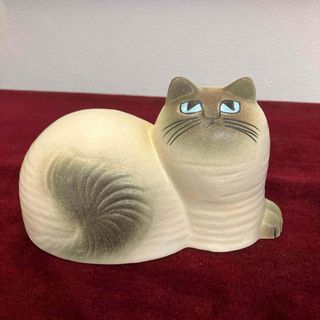 リサラーソン マイ置物キャット Maj じゃまをする猫 ブラウン北欧 リサラーソン マイ置物キャット Maj じゃまをする猫 ブラウン北欧