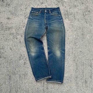 Levi's - リーバイス 501 キムタクモデル USED加工 鬼ヒゲ 縦 Levi's - リーバイス 501 キムタクモデル USED加工 鬼ヒゲ 縦