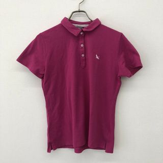 エディーバウアー(Eddie Bauer)の【Eddie Bauer】エディーバウアー　トップス　ポロシャツ　半袖　ピンク系　サイズPL　レディース(ポロシャツ)