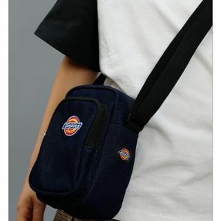 新品　Dickies ディッキーズ ミニショルダーバッグ　ネイビー(ショルダーバッグ)