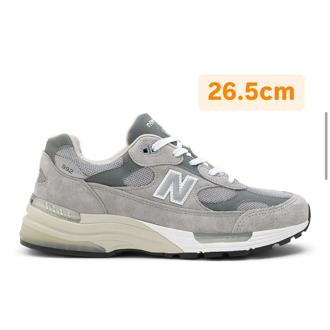 New Balance(ニューバランス)のNew Balance 992 Gray 2025 メンズの靴/シューズ(スニーカー)の商品写真