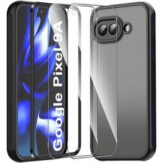 For Google Pixel 9a ケース 2枚ガラスフィルム付き Mosa(保護フィルム)