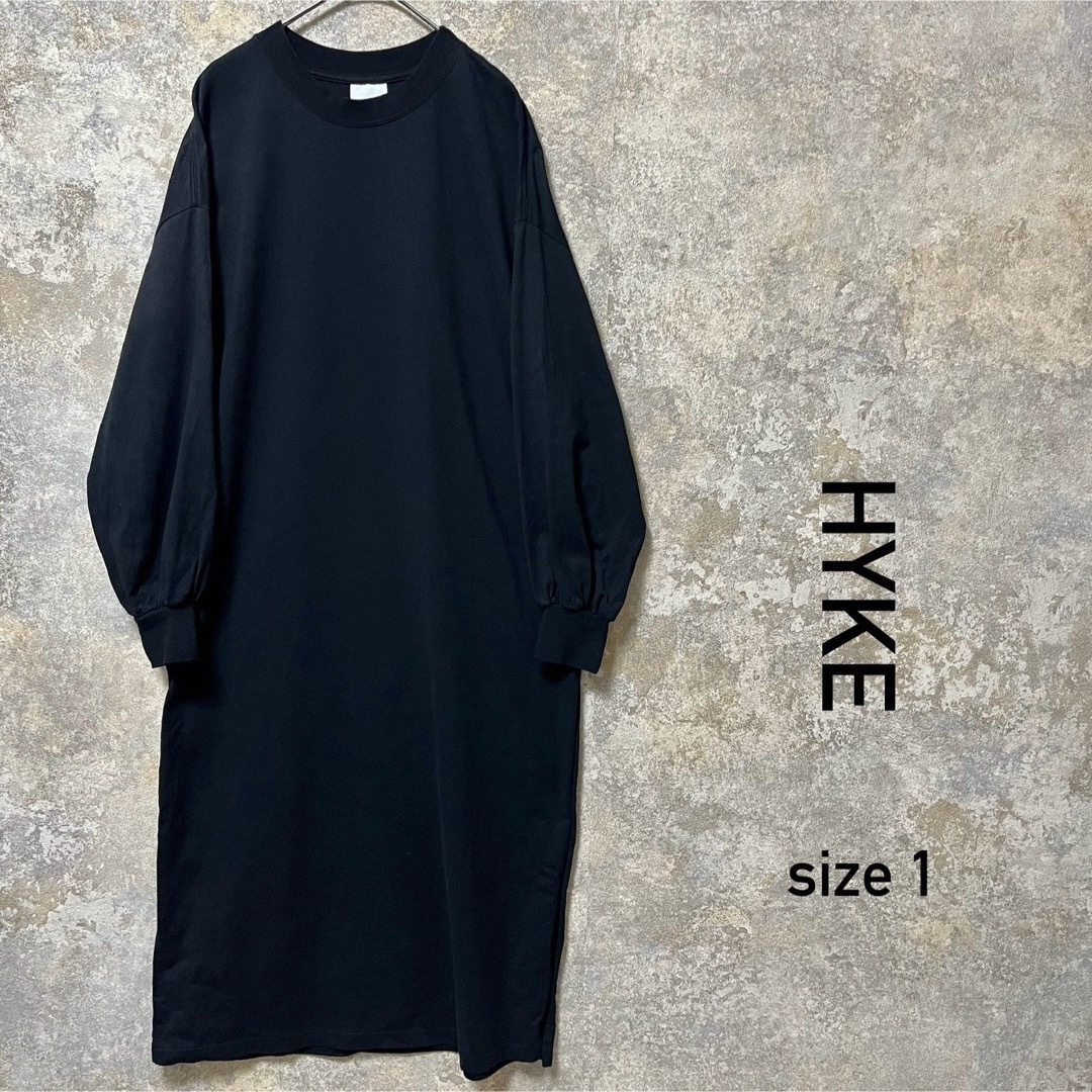 HYKE - HYKE ハイク スリット ワンピース 長袖の通販 by 512 HYKE - HYKE ハイク スリット ワンピース 長袖の通販 by 512