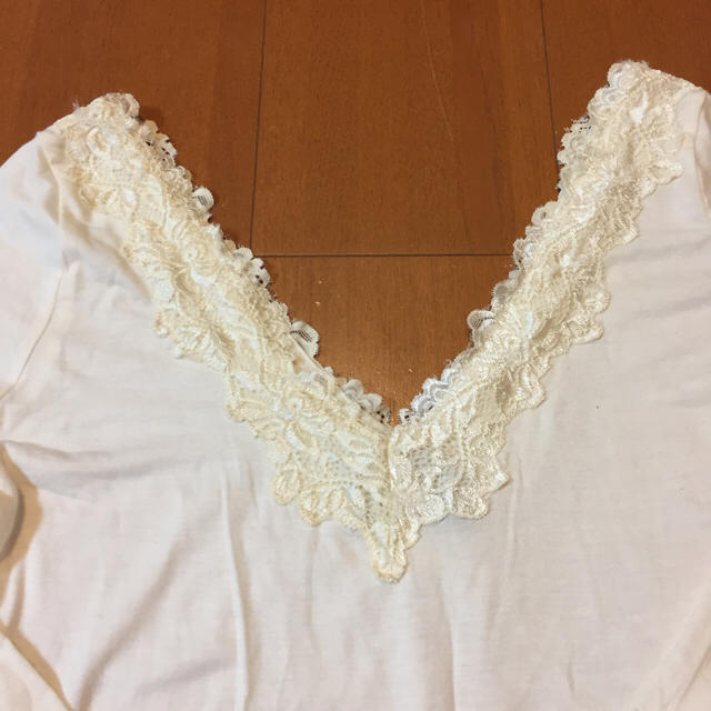 DaTuRa(ダチュラ)のDuTuRa❤️Vネックレーストップス⑬ レディースのトップス(カットソー(長袖/七分))の商品写真