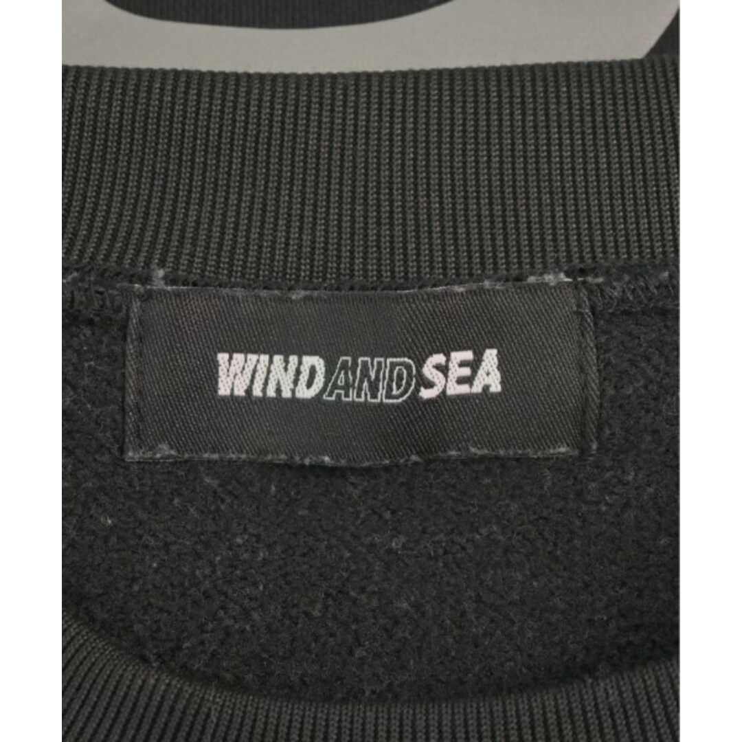 WIND AND SEA ウィンダンシー スウェット XL 黒 【古着】【中古】