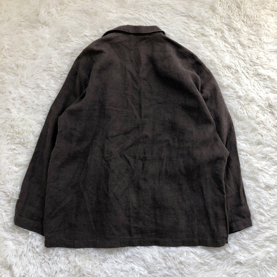 極美品⭐️nest Robe CONFECT 起毛リネン ジャケットカーディガン