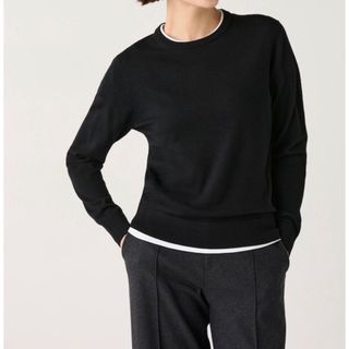 UNIQLO - ユニクロ カシミヤ 100% リブ タートルネック ニット UNIQLO - ユニクロ カシミヤ 100% リブ タートルネック ニット